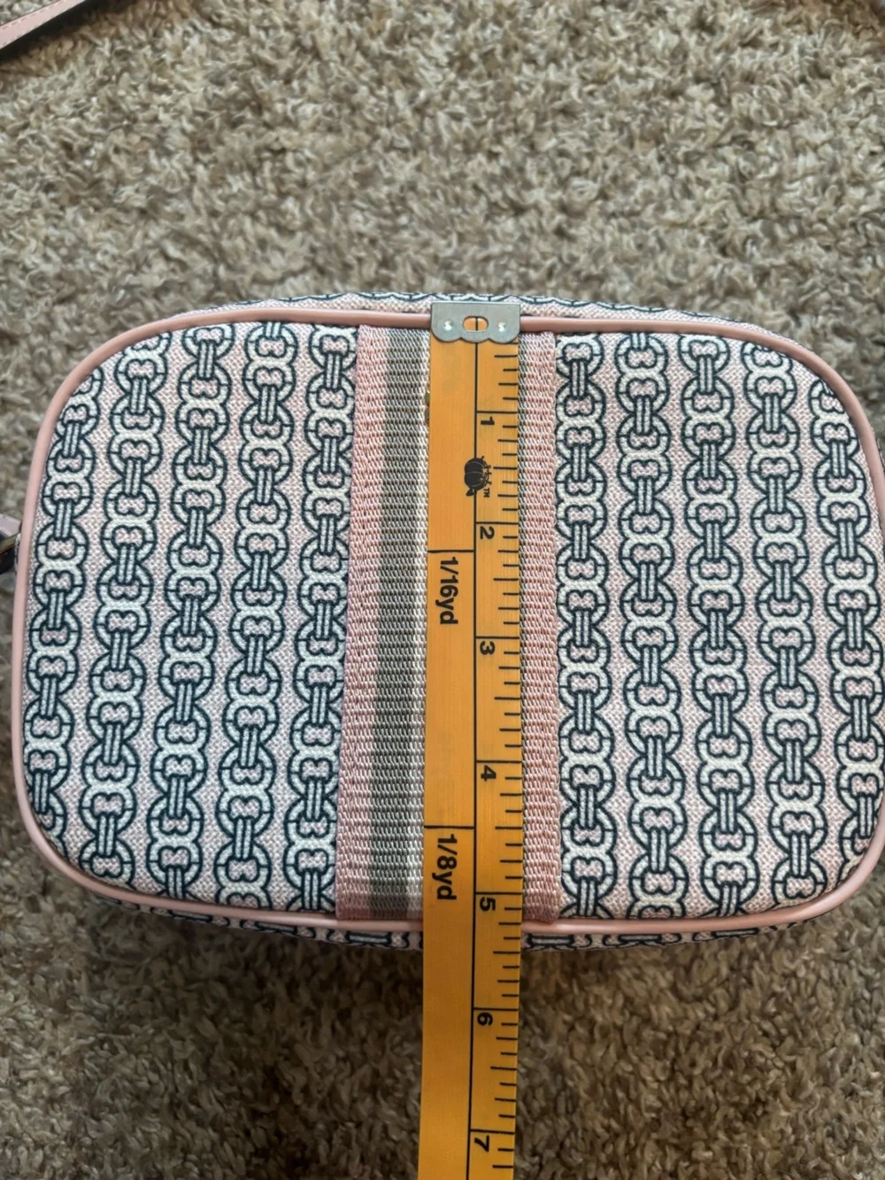 NWT Tory Burch Gemini Link Canvas Mini Bag